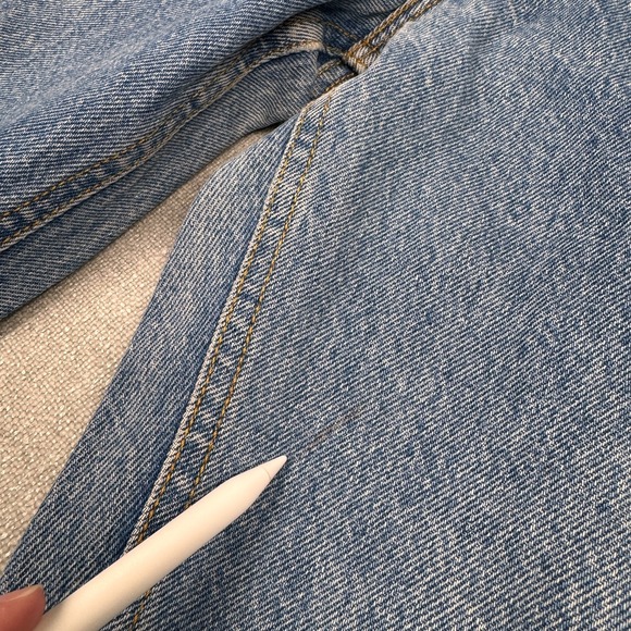 Calvin Klein Women's Jeans Blue Size 4 Petite High Rise Made in USA - Picture 6 of 9